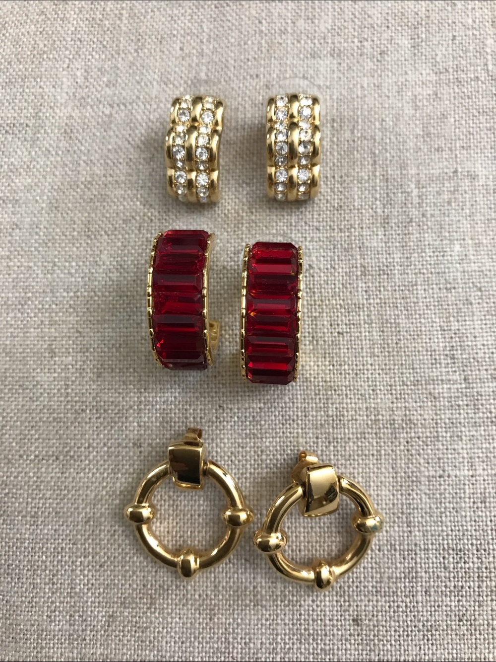 3 pair Earrings